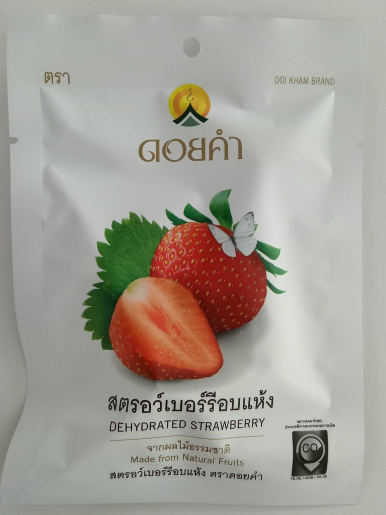 สตรอเบอรี่อบแห้ง 140 กรัม